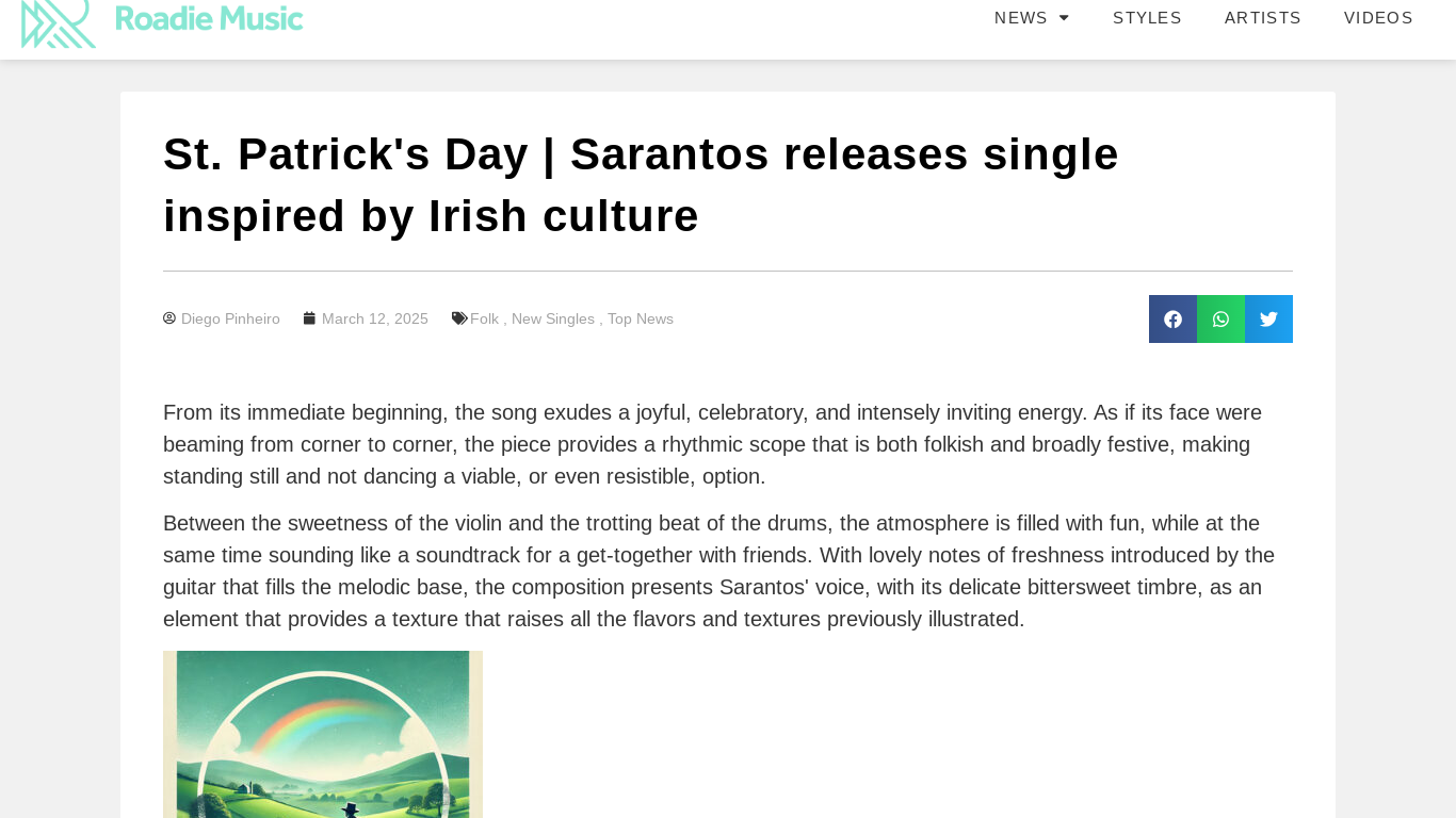 best rock songs for st pattys day